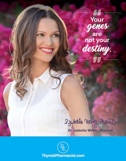 Your Genes are not Your Destiny- Quote by Izabella Wentz