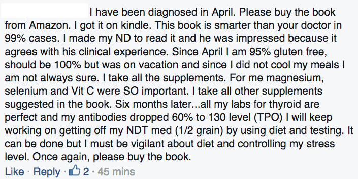 Testimonial - Thyroid Pharmacist