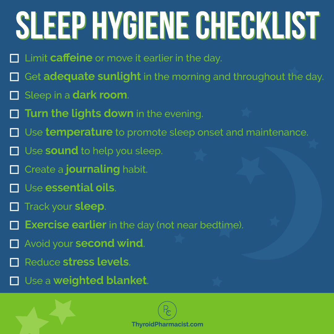 Sleep Hygiene Checklist