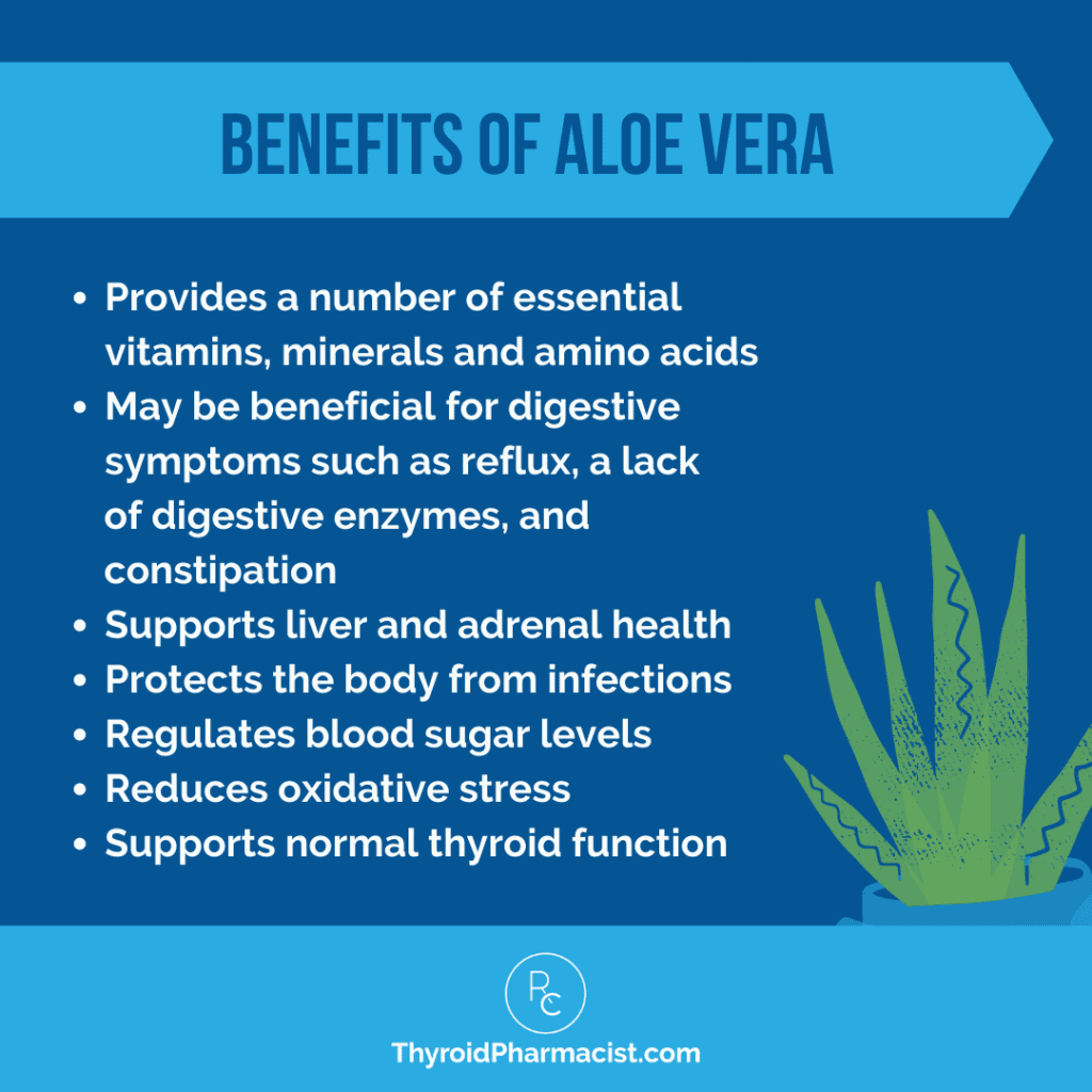 Benefits of Aloe Vera Infographic