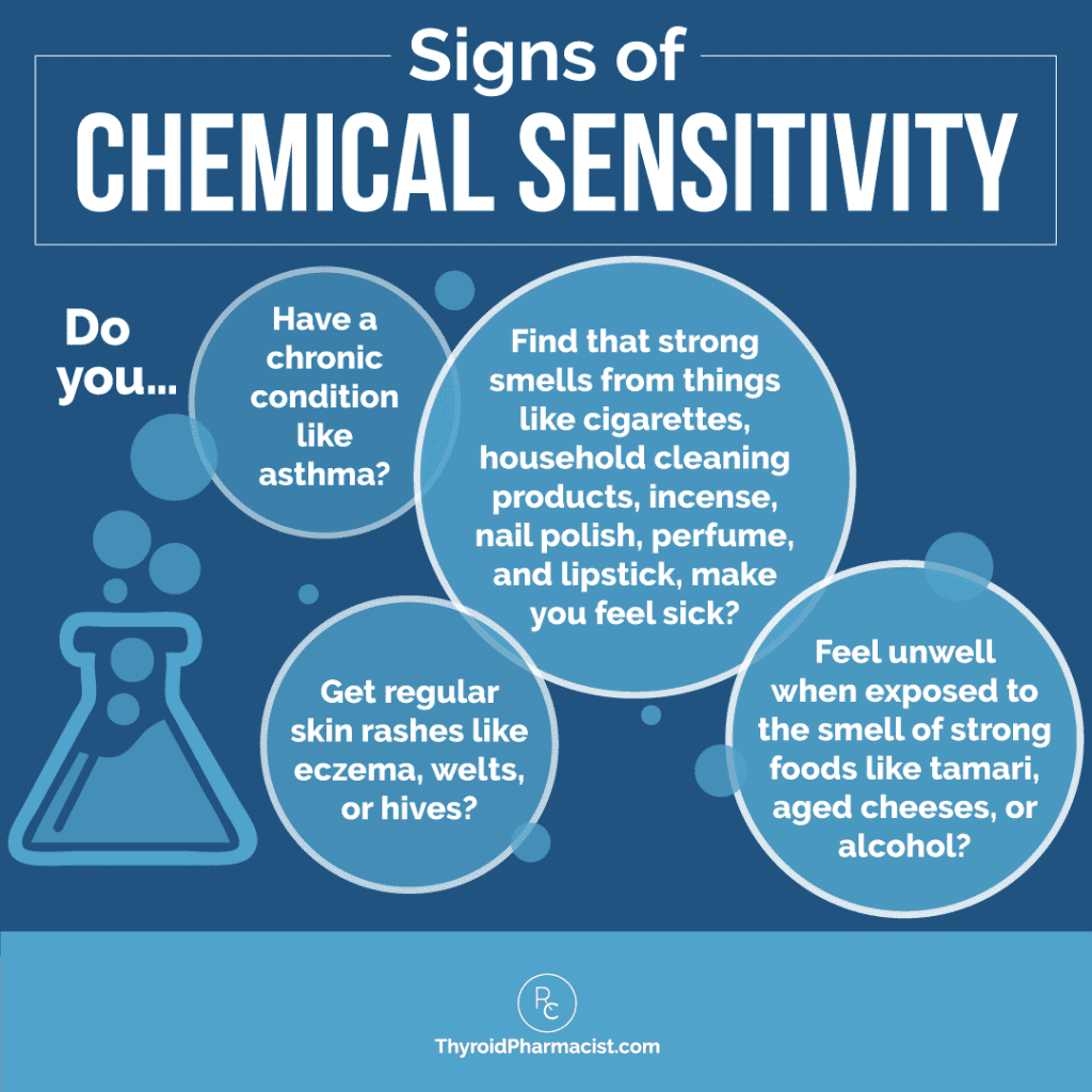 Signs of a Chemical Sensitivity Infographic
