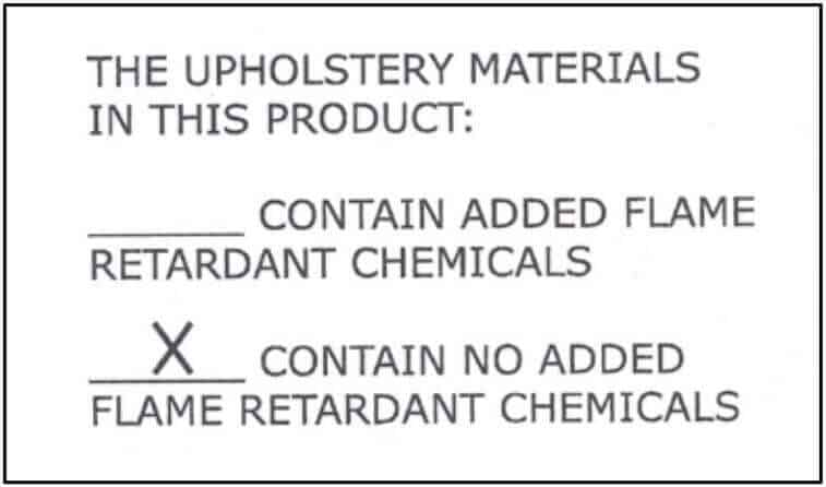 Flame Retardant Label