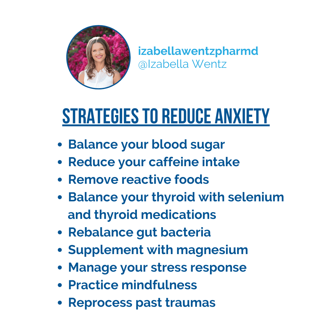 Strategies to Reduce Anxiety