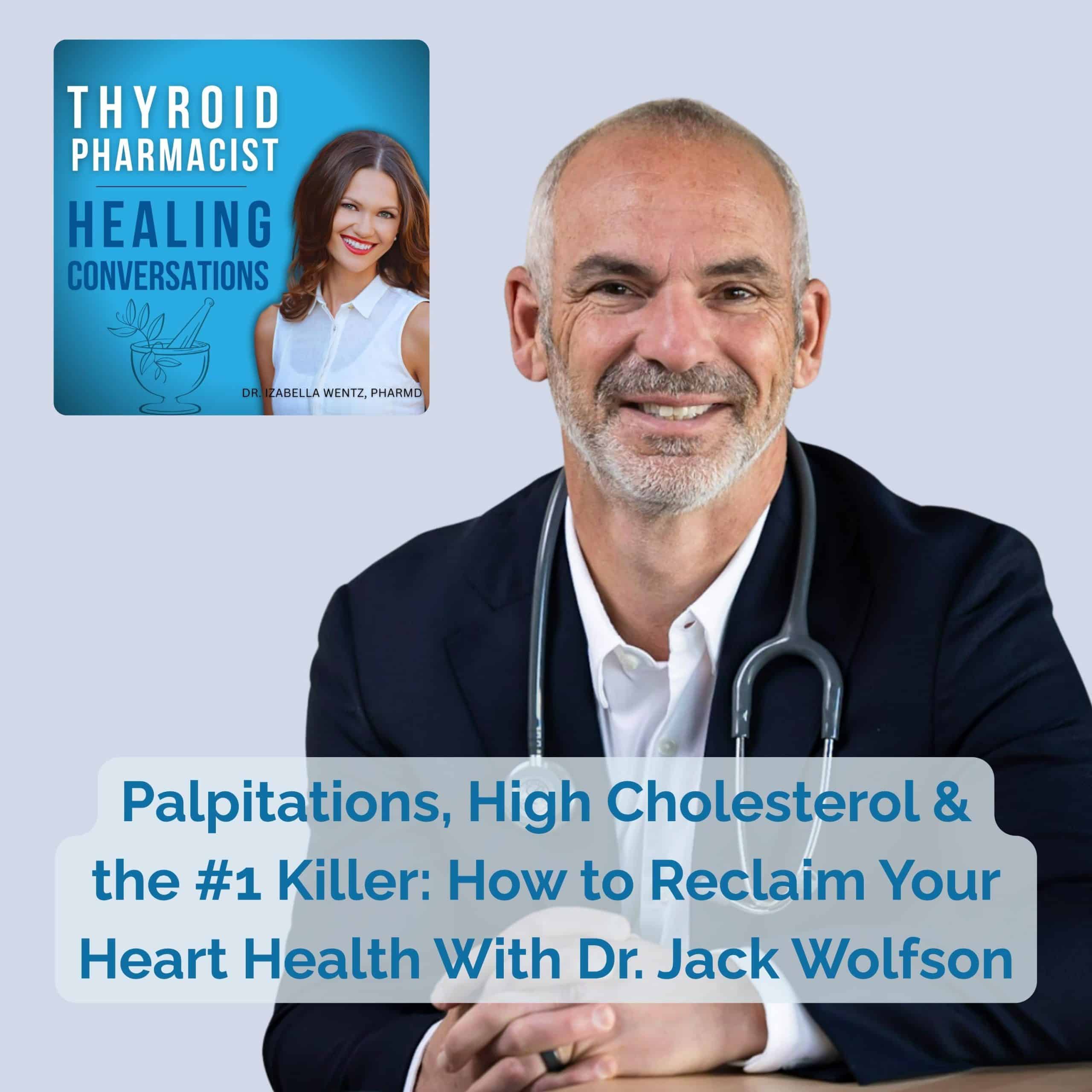 Podcast Episode 71: Palpitations, High Cholesterol & the #1 Killer: How to Reclaim Your Heart Health With Dr. Jack Wolfson