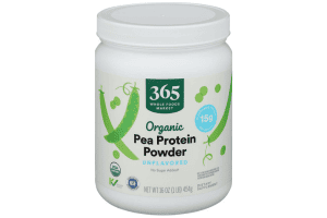 Bottle of 365 Organic Pea Protein